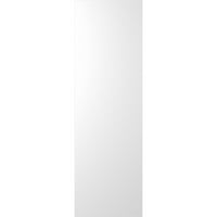 Ekena Millwork 12 W 25 H True Fit PVC dijagonalni sloj Moderni stil Fiksni nosači, bijeli