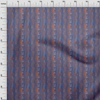 Jednobojna pamučna Poplin Keper tkanina u plavoj boji afričke valovite pruge Materijal za šivanje tkanina s otiskom širine dvorišta