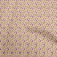 Jednobojna svilena prugasta tkanina u svijetloj boji breskve, pribor za poplun u baroknom stilu, tiskana tkanina za šivanje širine