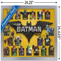 Trends International Batman tiskani plakat s okvirom, 14.72 22.37