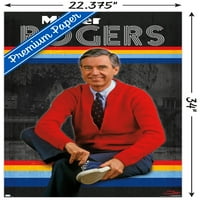 Gospodin Rogers-Retro zidni poster, 22.375 34