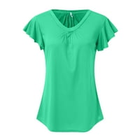 Ženske majice, elegantne Ležerne ljetne modne košulje s izrezom u obliku slova A i rukavima za žene