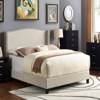 Krevet s tapeciranim naslonom, u raznim veličinama i bojama