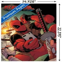 Comics of comics-Deadpool - poster na zidu selfija, 14.725 22.375