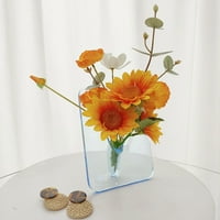Moderna Akrilna vaza-okvir za fotografije za uredski stol, vjenčani dekor za dom
