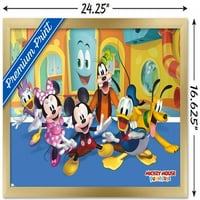 Zabavna kuća disneev s Mikijem mišem-Grupni zidni plakat, 14.725 22.375