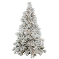Umjetno božićno drvce od 6,5 inča, prozirna svjetla