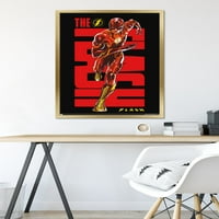 Strip-film Flash - Zidni plakat Barrie Allen, 22.375 34 uokviren