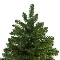 Umjetno božićno drvce od finog Istočnog bora od 12 ' S unaprijed osvijetljenim-prozirna svjetla